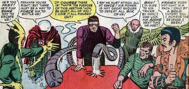 Comics Les ennemis de Spider-Man