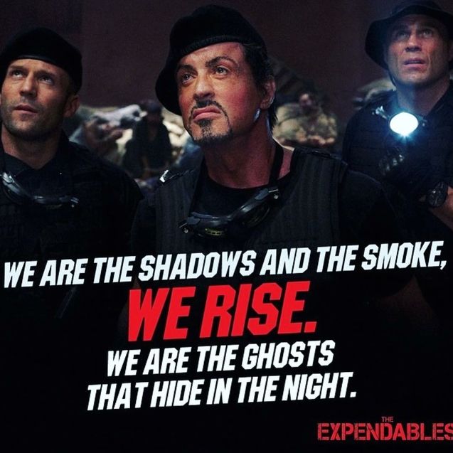 Photo Expendables 4 Instagram