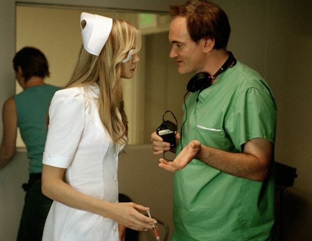 Photo Quentin Tarantino, Daryl Hannah