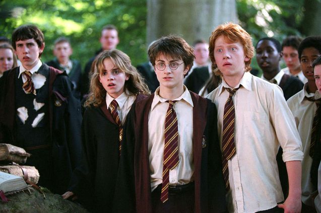 Harry Potter et le prisonnier d'Azkaban : Photo Emma Watson, Daniel Radcliffe, Rupert Grint