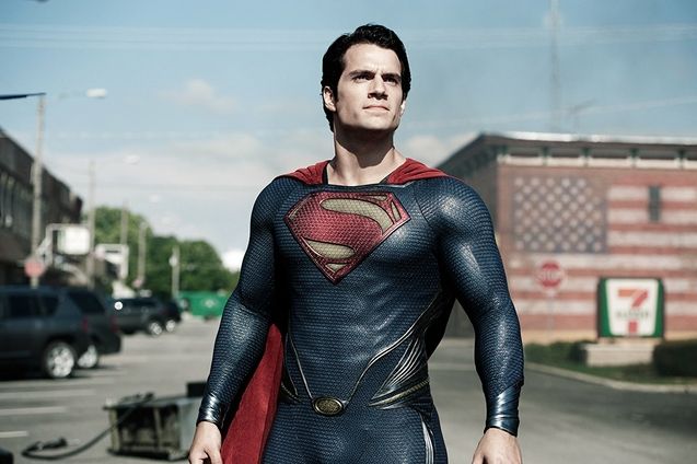 Man of Steel: Photo by Henry Cavill