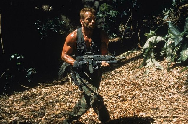 Prédateur : photo, Arnold Schwarzenegger