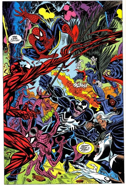 Comics Spider-Man Carnage Venom Morbius, Morbius