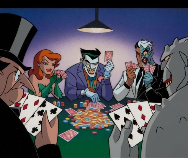 Batman, la série animée : photo, Joker, Pingouin, Double-Face, Killer Croc, Poison Ivy