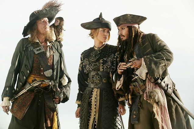 Pirates des Caraïbes : Jusqu'au bout du monde : photo, Johnny Depp, Keira Knightley, Geoffrey Rush