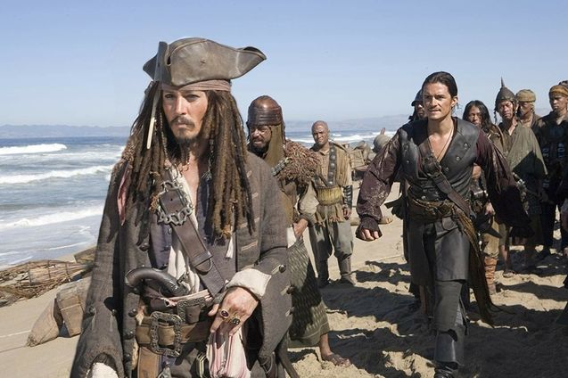Pirates des Caraïbes : Jusqu'au bout du monde : photo, Johnny Depp, Orlando Bloom