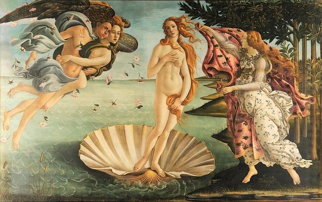 Botticelli - La Naissance de Vénus