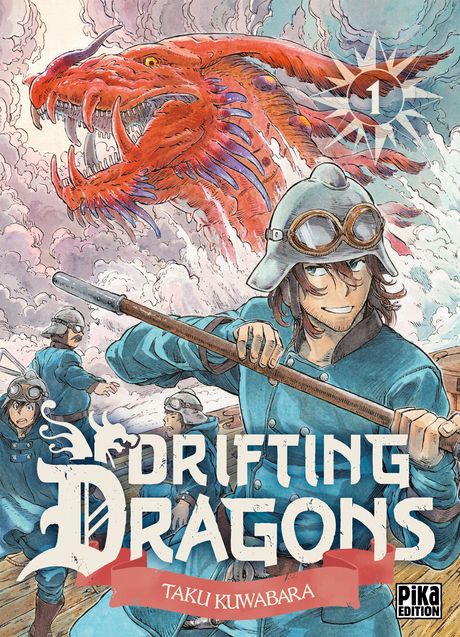 Couverture Drifting Dragons, Taku Kuwabara
