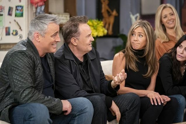 Friends : The Reunion : photo, Lisa Kudrow, Matt LeBlanc, Matthew Perry, Jennifer Aniston