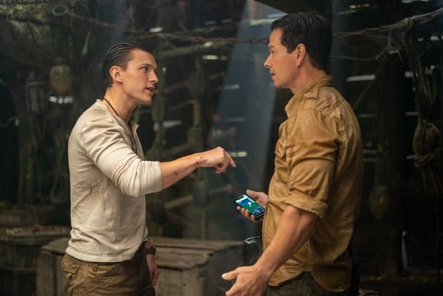 Uncharted : photo, Tom Holland, Mark Wahlberg