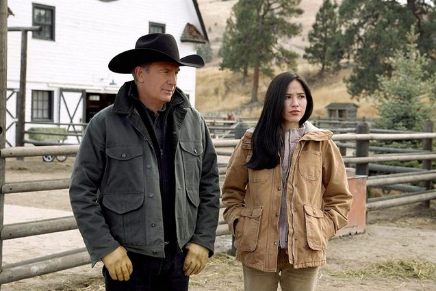 Yellowstone : photo, Kevin Costner, Kelsey Asbille