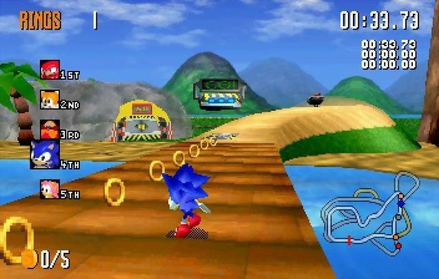 Sonic R : photo