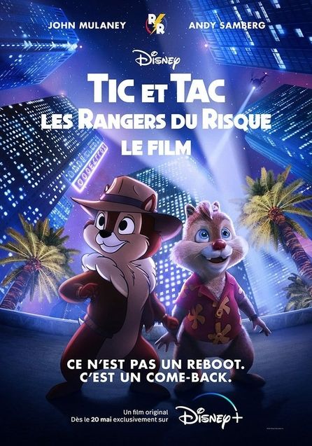 Tic et Tac : Les Rangers du Risque : Affiche officielle