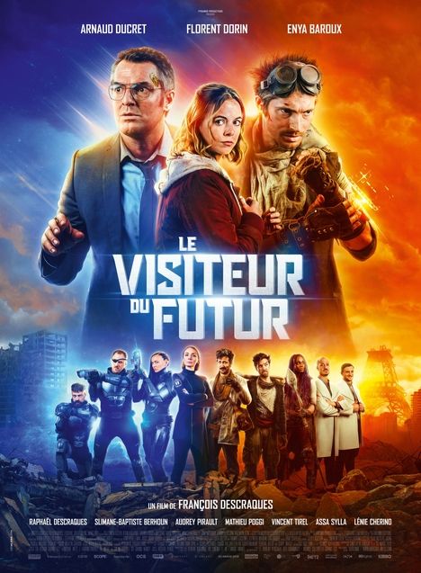 The visitor from the future: French poster