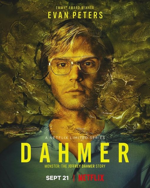 Dahmer : affiche, Evan Peters