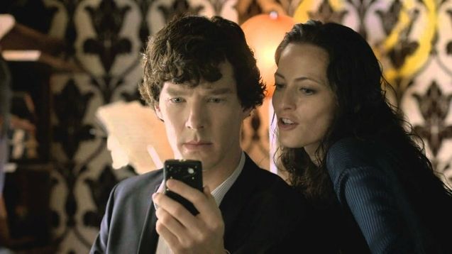 Sherlock : Benedict Cumberbatch, Lara Pulver