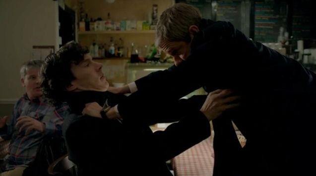 Sherlock : Martin Freeman, Benedict Cumberbatch