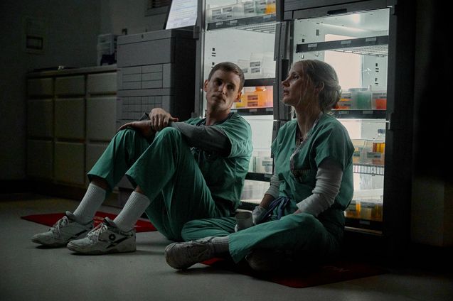 The Good Nurse : photo, Eddie Redmayne, Jessica Chastain