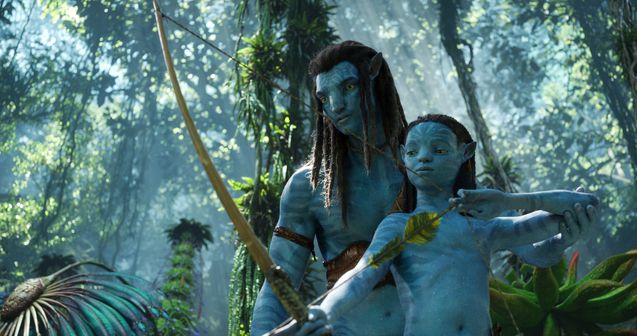 Avatar : La Voie de l'eau : photo Sam Worthington, Trinity Bliss