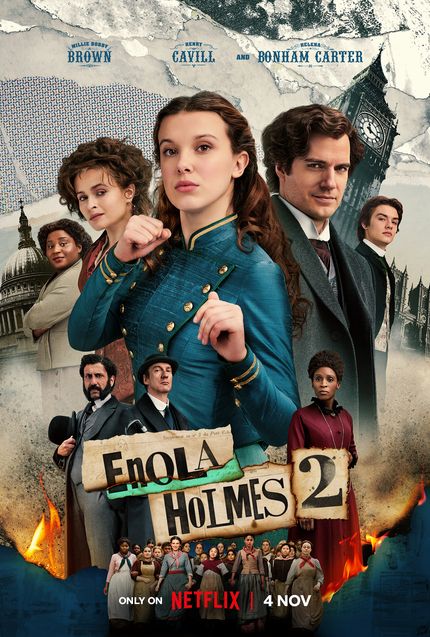 Enola Holmes 2 : affiche