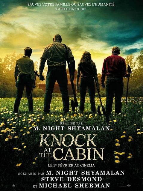 Knock at the Cabin : Affiche française