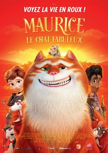 Maurice le chat fabuleux : affiche