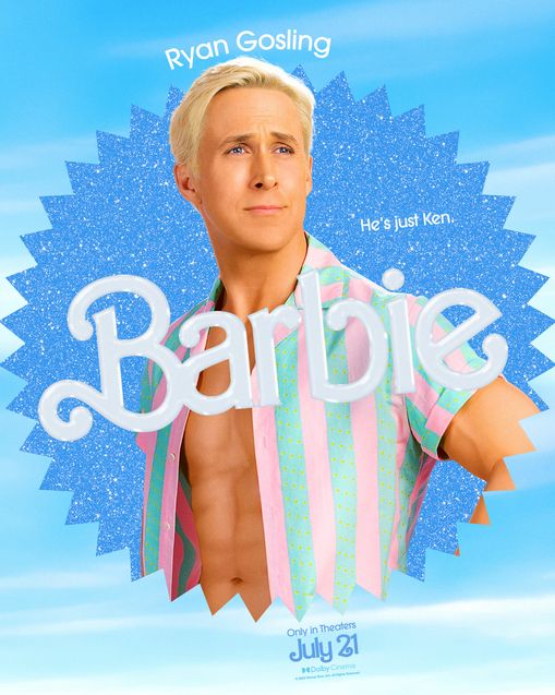 Barbie : Affiche Ryan Gosling