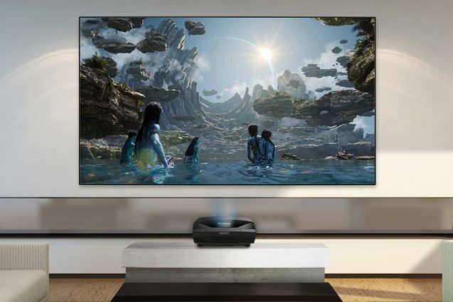 High-tech base de données : Avatar 2 sur un écran de projection