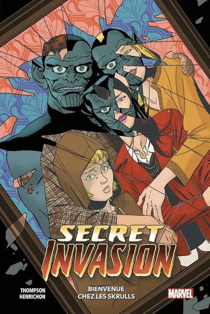Secret Invasion : Bienvenue chez les Skrulls : couverture officielle