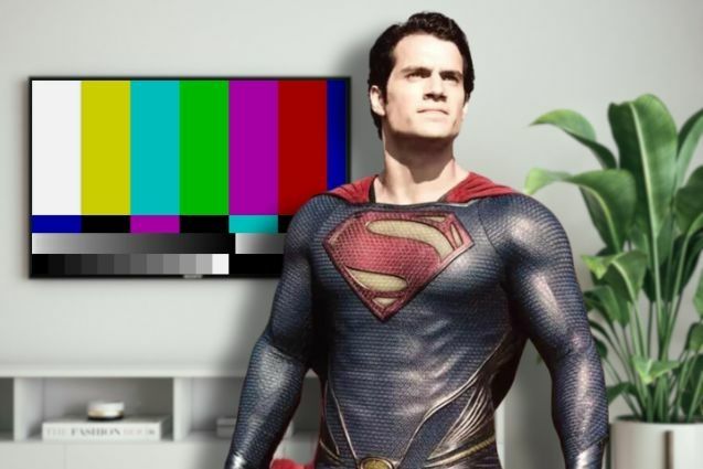 High-tech base de données : Superman calibre une TV