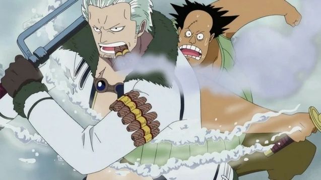 One Piece : Smoker qui se bat