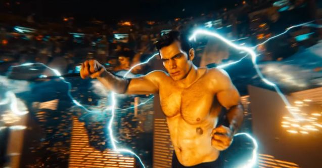The Flash : photo, Henry Cavill Superman CGI