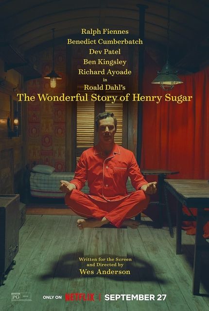 La Merveilleuse Histoire de Henry Sugar : affiche netflix