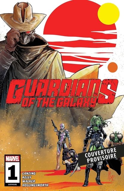 Gardiens de la Galaxie 1 : couverture comics