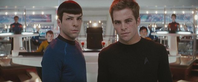 Star Trek : photo, Zachary Quinto, Chris Pine