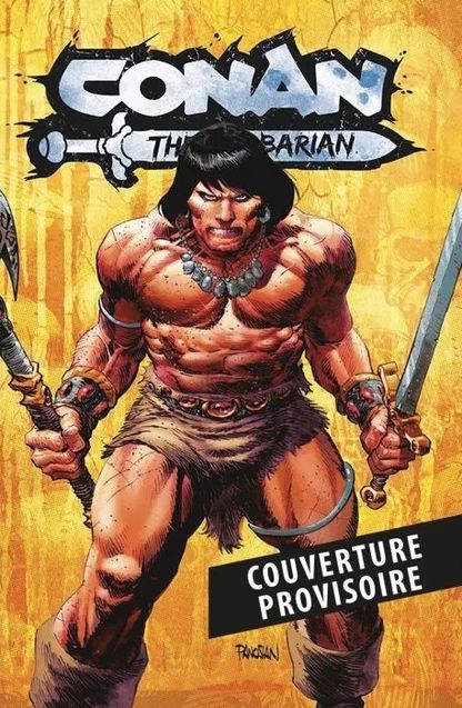 Conan le Barbare T01 : Liés à la pierre noire : couverture officielle