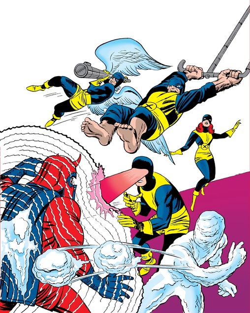 Base de données de bandes dessinées : première apparition de X-Men