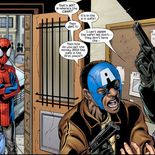 Comics Spider-Man et des faux Avengers