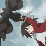 Rikka Isurugi et son aigle drone