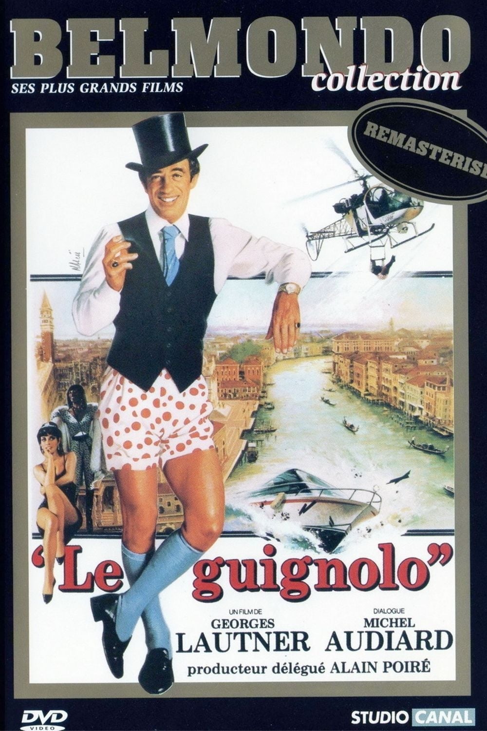 Бельмондо в четыре руки. Le GUIGNOLO 1980 poster. Le GUIGNOLO, 1980 DVD.